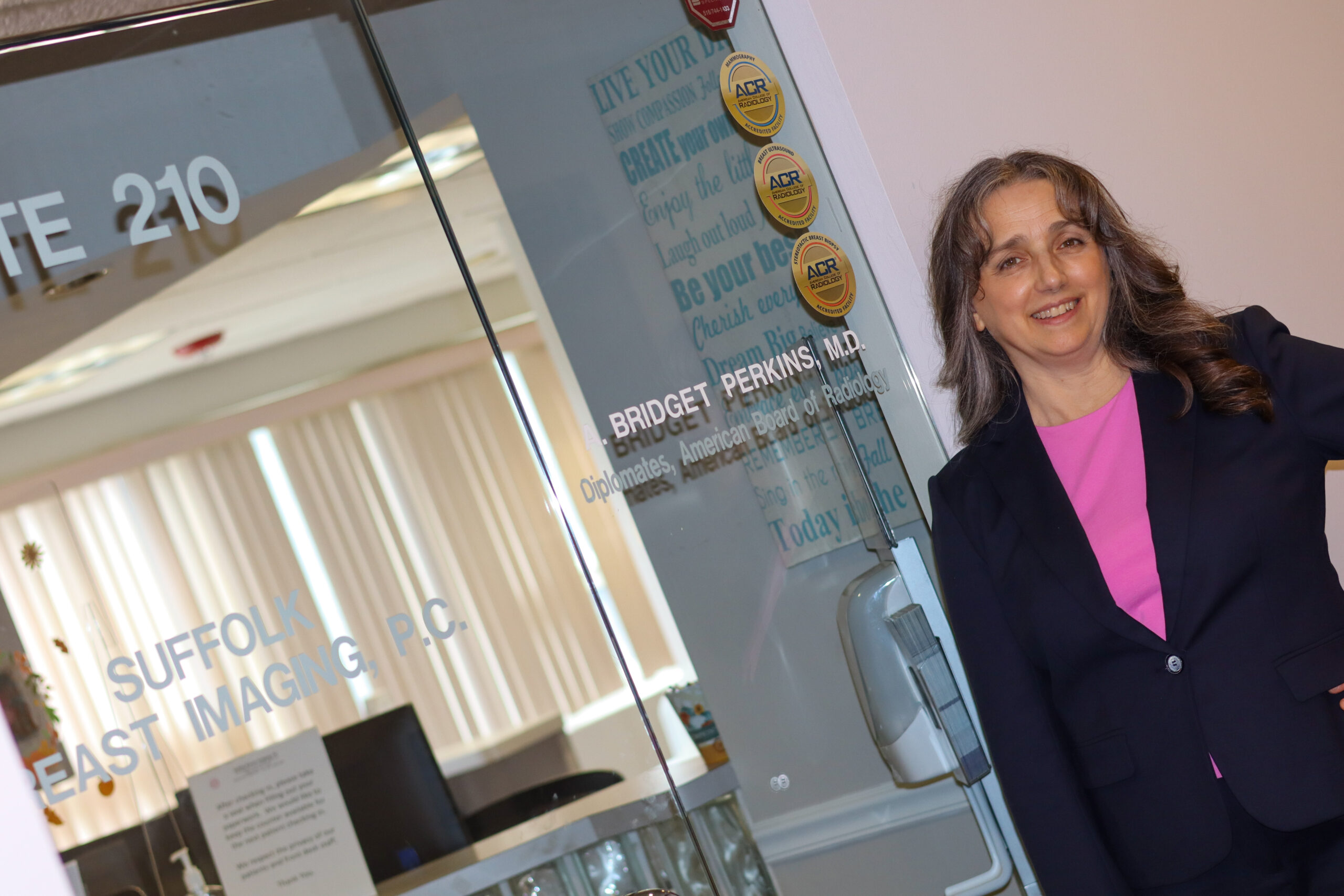 Dr. Alexandra Perkins MD, Director of Suffolk Breast Imaging